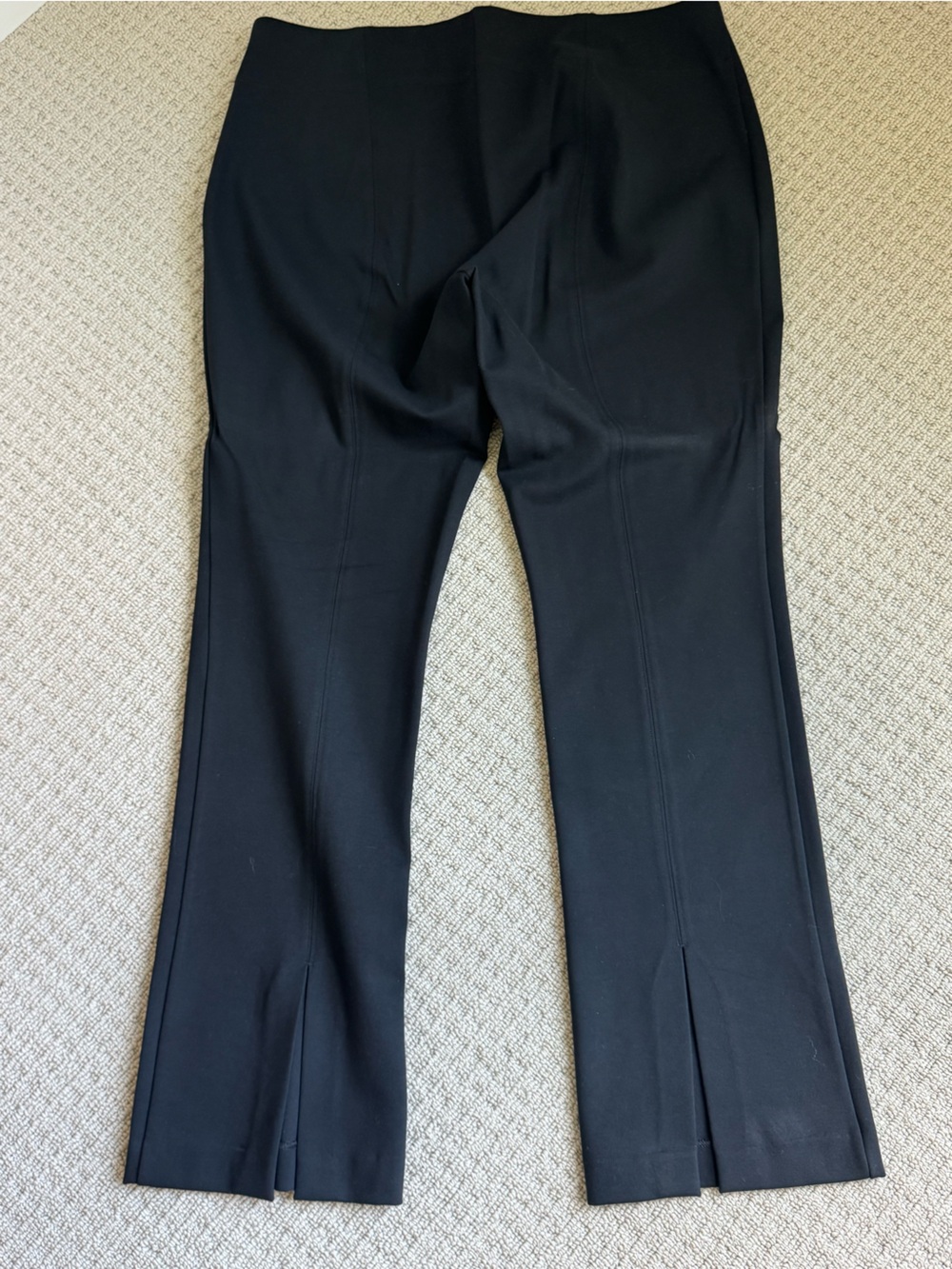 Express Black Women's Dress Pants with Front Slits